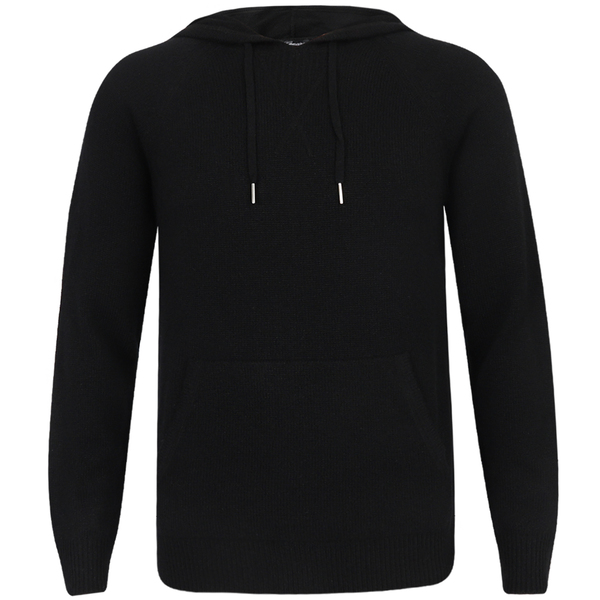Mens Cashmere Pullover Hoodie